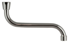 Universal S-tud 200 mm krom